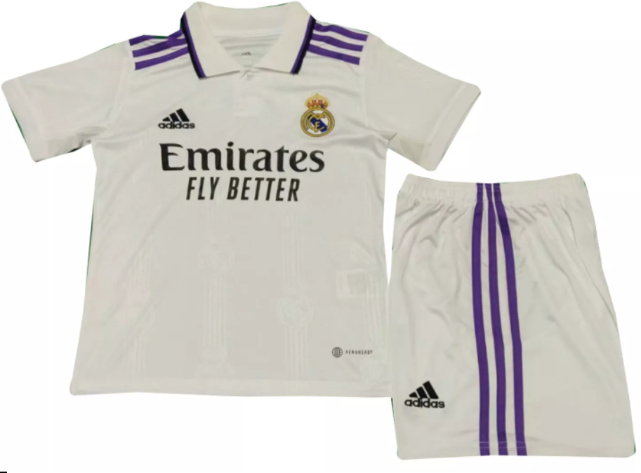 Kit infantil I Real Madrid 2022 2023 Adidas oficial 